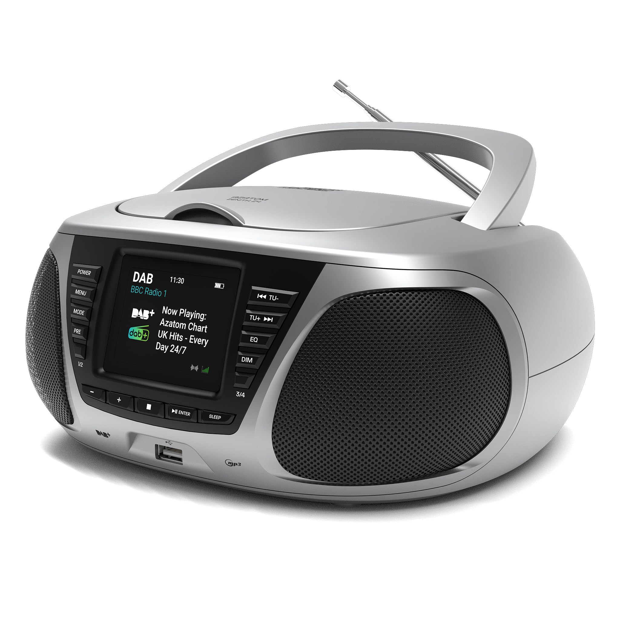 Portable CD Player with DAB/DAB+/FM Digital Radio | Bluetooth